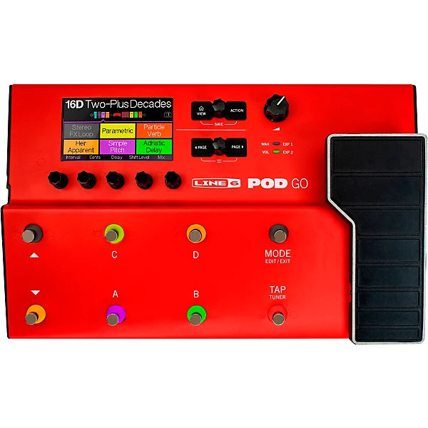 Line 6 - Pod Go Red Limited Edition – SoundBox