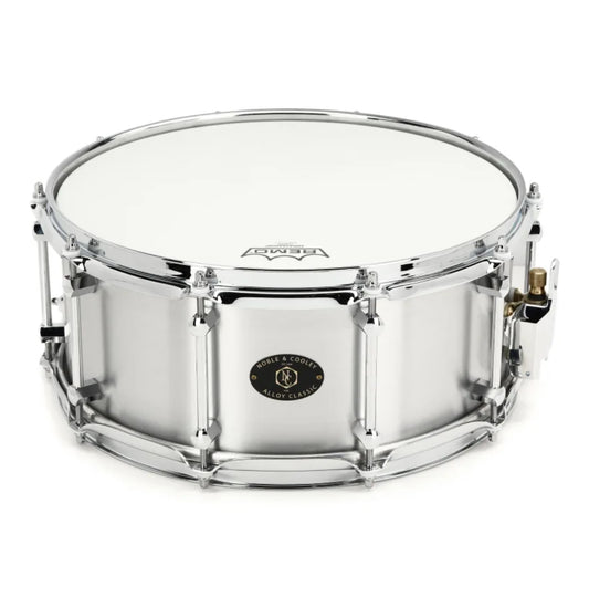 Noble & Cooley - Alloy Classic Aluminum 6x14 Snare Drum Raw