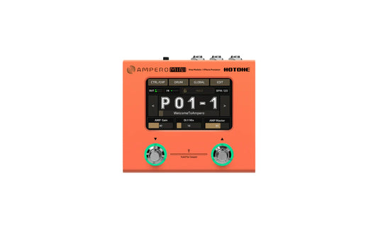 Hotone - Ampero Mini Effects Pedal Orange