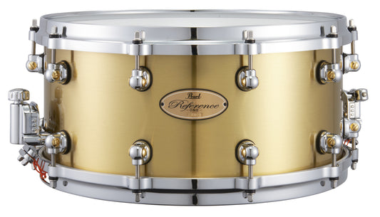 Pearl - Reference One 3mm Bell Brass  Snare Drum 6.5” x 14”